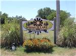 View larger image of The front entrance sign at SPRING LAKE RV RESORT image #1