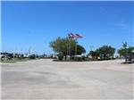 A large paved area at the front at GULF COAST RV RESORT - thumbnail