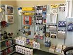 View larger image of Inside of the general store at NEW LIFE RV PARK image #11