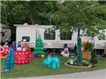 View larger image of Christmas decorations at ARROWHEAD CAMPGROUND image #11