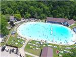 An aerial view of the swimming pool at MOUNTAIN PINES CAMPGROUND - thumbnail