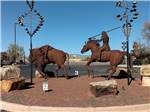A Native American sculpture - thumbnail
