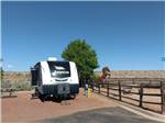 A travel trailer at a site - thumbnail