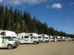 Row of RVs - thumbnail