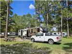 RV site with picnic table at Edmund RV Park - thumbnail