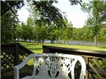 The deck overlooking the river at BIRDSONG RESORT & MARINA LAKESIDE RV & TENT CAMPGROUND - thumbnail