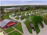 View larger image of An aerial view of the campsites at MILL CREEK RANCH RESORT image #11