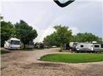 A rainbow over the campsites - thumbnail
