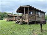 Rental cabins with porches - thumbnail