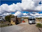 An Airstream trailer in an RV site at ROSE VALLEY RV RANCH & CASITAS - thumbnail