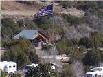 The American flag flying at ROSE VALLEY RV RANCH & CASITAS - thumbnail