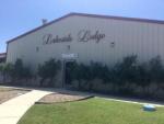 Exterior of the Lakeside Lodge and banquet hall at BRAUNIG LAKE RV RESORT - thumbnail