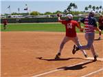 Baseball game at MONTE VISTA RV RESORT - thumbnail