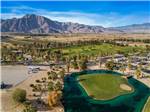 View larger image of Overhead view of grounds and scenery at THE SPRINGS AT BORREGO RV RESORT  GOLF COURSE image #1
