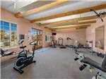 View larger image of Exercise room with various equipment at THE SPRINGS AT BORREGO RV RESORT  GOLF COURSE image #5