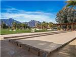 View larger image of The bocce ball courts at THE SPRINGS AT BORREGO RV RESORT  GOLF COURSE image #12