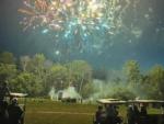 Campers enjoying a show of fireworks at WHITETAIL BLUFF CAMP & RESORT - thumbnail