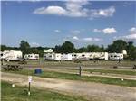 View larger image of A row of gravel pull thru RV sites at CAPE CAMPING  RV PARK image #8