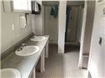 Clean public bathrooms at GLACIER MEADOW RV PARK - thumbnail