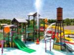 Water play area at Yogi Bear's Jellystone Park Clay's Resort - thumbnail