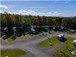 View larger image of Travel trailers parked in sites at ADVENTURES EAST CAMPGROUND  COTTAGES image #6