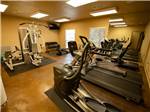 View larger image of A lot of gym equipment at RAYFORD CROSSING RV RESORT image #10