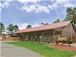 View larger image of The registration building at WILD FRONTIER RV RESORT image #5
