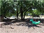 The playground equipment at ARBUCKLE RV RESORT - thumbnail
