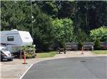 View larger image of Paved RV sites with picnic benches at LOGAN ROAD RV PARK image #4