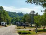 Road through the park at CAMP AT NEWFOUND LAKE - thumbnail