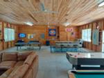 Rec room with air hockey table at CAMP AT NEWFOUND LAKE - thumbnail