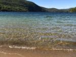 Sandy shore at CAMP AT NEWFOUND LAKE - thumbnail