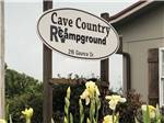 The front entrance sign at CAVE COUNTRY RV CAMPGROUND - thumbnail