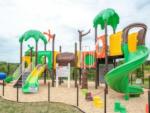 The colorful kids playground at HERITAGE ACRES RV PARK - thumbnail