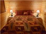 Inside of the rental cabins at WAUBEEKA FAMILY CAMPGROUND - thumbnail