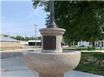 View larger image of Birdbath from 1910 a park at BAILEYS RV RESORT image #12