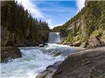 A waterfall and whitewater at GRANDE PRAIRIE REGIONAL TOURISM ASSOCIATION - thumbnail