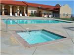 View larger image of Swimming pool at campground at OASIS RV RESORT image #12