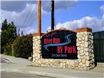 View larger image of The front entrance sign at BAKERSFIELD RIVER RUN RV PARK image #2