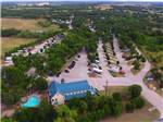 View larger image of Amazing aerial view over resort at OAK CREEK RV PARK image #9