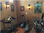 View larger image of The exercise equipment at OAK CREEK RV PARK image #12