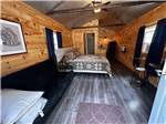 A bedroom in a rental cabin - thumbnail