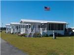 View larger image of A row of rental homes at WHITE OAK SHORES CAMPING  RV RESORT image #2