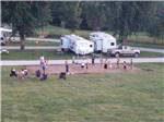 People playing volleyball at AOK CAMPGROUND & RV PARK - thumbnail