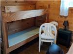 Interior of private cabin at COOL-LEA CAMP - thumbnail