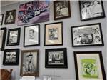 Memorabilia Wall at Mayberry Campground - thumbnail