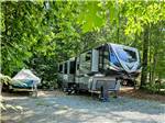 Shaded site at Cross Winds Family Campground - thumbnail