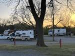 RV sites at sunset - thumbnail