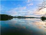 Evening on the water at OAK HOLLOW FAMILY CAMPGROUND - thumbnail