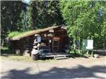 View larger image of The rustic main registration building at TANANA VALLEY CAMPGROUND image #2